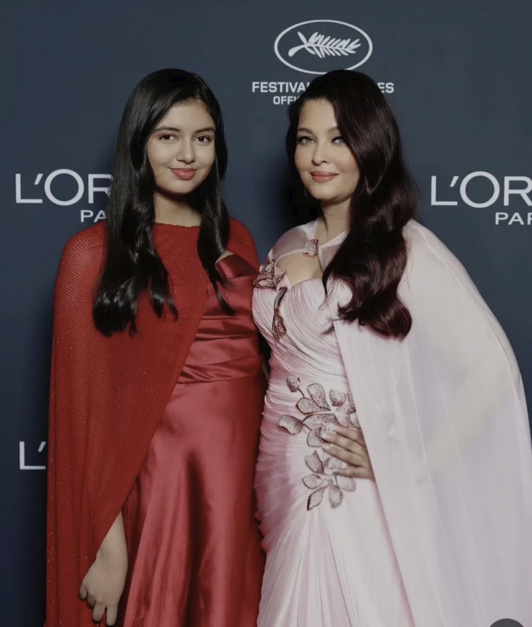 Aishwarya Rai with daughter